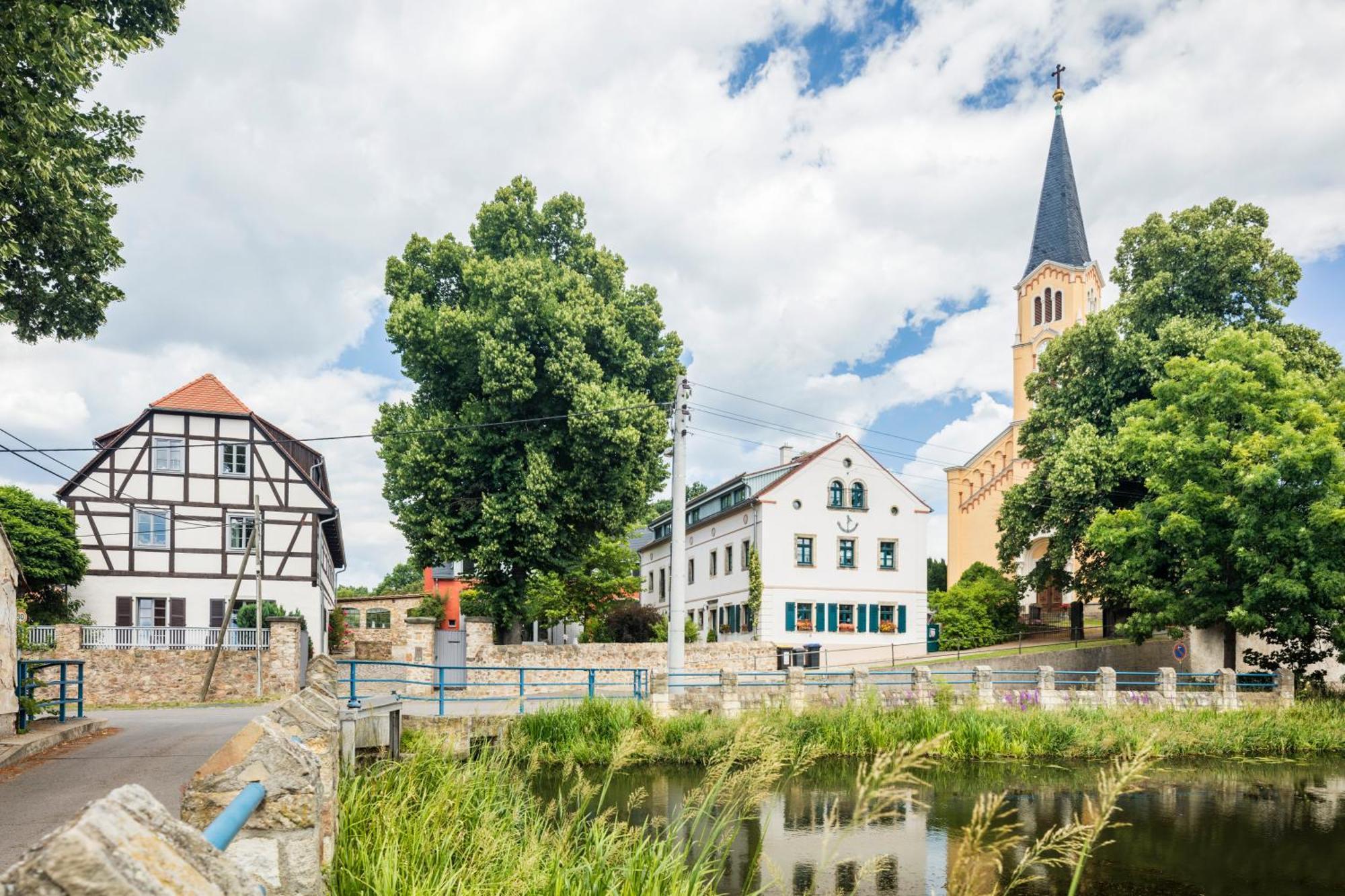 Landgut Mosch Appartement Radeburg Buitenkant foto